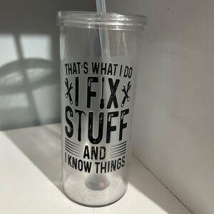 16 oz NEW Handmade Clear Cup